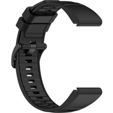 Daart Garmin Fenix 8 51MM / Enduro 3 / Instinct 2x Evrensel Silikon Saat Kordonu (Yurt Dışından)