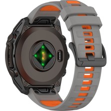 Daart Garmin Fenix 8 51MM / Enduro 3 / Instinct 2x Evrensel Silikon Saat Kordonu (Yurt Dışından)