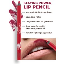 Uzun Süre Kalıcı Suya Dayanıklı Dudak Kalemi - Staying Power Lip Pencil 56 Wild Red