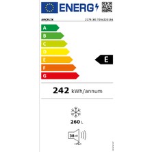 Arçelik 2175 Jeı E Enerji sınıfı No Frost 7 Çekmeceli Homewhiz Derin Dondurucu