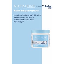 Nutrafine Avantajlı Termoslu Set, Marine Collagen Katkısız Doğal Tatsız ve Kokusuz %100 Çifte Hidrolize Balık Kolajen