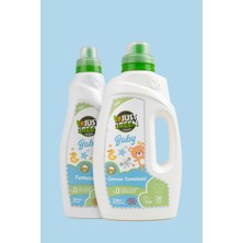 Just Green Organic Baby Çamaşır Deterjanı 1500ML + Baby Yumuşatıcı 1000ML