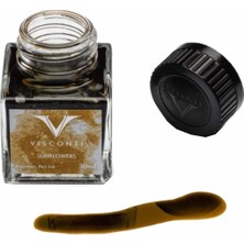 Visconti Van Gogh Şişe Mürekkep Sun Flowers 30 ml Sarı INKVG-30ML54