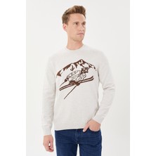 Tony Montana Genç Serisi Regular Fit Triko Kazak -T-5013