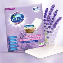 Ultra Clean Çamaşır Deterjan Yaprakları - Lavanta Kokusu - 16 Yıkama (Yaprak) 2 Adet