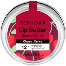 Sephora Collectıon Moisturizing Lip Butter - 12 Saat Dudak Nemlendiri Bakım Kiraz (10 gr)