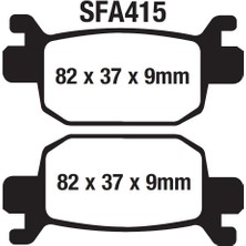 Mondial Nevada Arka Fren Disk Balatası SFA415