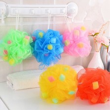Jinlin Shop B 1 Adet Banyo Topu Banyo Küvetleri Cool Toplu Banyo Havlu Fırçası Vücut Temizleme Fileli Duş Yıkama Süngeri Ürünü (Yurt Dışından)