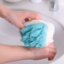 Jinlin Shop B Bir Stil Yumuşak Duş Ağlı Köpük Sünger Vücut Peeling Arka Fırça Cilt Temizleyici Banyo Köpük Topu Cilt Bakımı Banyo Aksesuarları (Yurt Dışından)