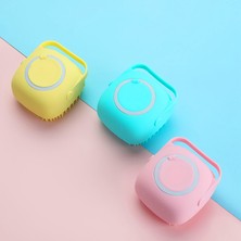 Jinlin Shop B No.3 Tarzı Kafa Masaj Fırçası Silikon Vücut Şampuan Saç Derisi Masaj Fırçaları Fonksiyon Tarak Saç Yıkama Duş Ayak Fırçası Banyo Malzemesi (Yurt Dışından)