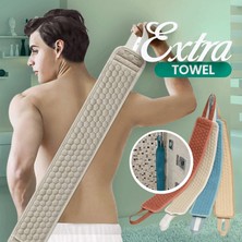 Jinlin Shop B Sarı Stil Duş Peeling Sırt Fırçası Banyo Kemer Havlu Top Eldiven Derin Çamur Temizle Koreli Vücut Banyo Bezi Japon Arka Fırça Çekme Kayışı (Yurt Dışından)