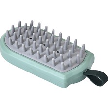 Jinlin Shop B Yeşil Stil Banyo Baş Derisi Masaj Aleti Yumuşak Silikon Şampuan Fırçası (Yurt Dışından)