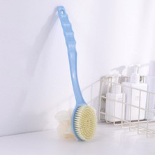 Jinlin Shop B Bu Tarzı Yeni Uzun Saplı Plastik Banyo Duş Sırt Fırçası Sünger Cilt Temizleme Fırçaları Vücut Banyo Aksesuarları Temizlik Aracı (Yurt Dışından)
