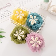 Jinlin Shop B Banyo Yumuşak Duş Ağ Köpük Sünger Peeling Temizleme Topu Beden Cildi Temizleme Aracı Banyo Aksesuarları (Yurt Dışından)