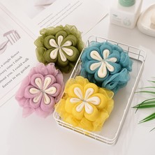 Jinlin Shop B Banyo Yumuşak Duş Ağ Köpük Sünger Peeling Temizleme Topu Beden Cildi Temizleme Aracı Banyo Aksesuarları (Yurt Dışından)