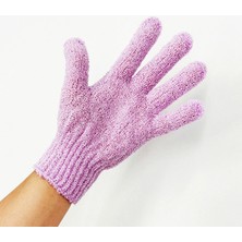 Jinlin Shop B Mor 1 Adet Tarzı Yeni Soyma ve Peeling Eldiveni Duş Scrub Eldiveni Direnç Vücut Masaj Sünger Yıkama Cilt Nemlendirme Spa Köpük (Yurt Dışından)