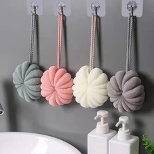 Jinlin Shop B Pembe Tarzı Banyo Köpük Topu Yumuşak Duş Ağ Köpüren Peeling Temizleyici Vücut Cilt Temizleyici Yumuşak Temizlik Aracı Banyo Aksesuarları (Yurt Dışından)