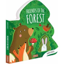 Friends Of The Forest / Shaped Board Book - Matteo Gaule