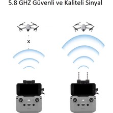 Teknoroket Dji Rc-N1 Rc-N2 Ekransız Kumanda 5.8ghz Sinyal Güçlendirici Gri Bakır (Dji Mini 2 , 3 , 3 Pro , Mavic Air 2 , Air 2s , Mavic 3 , Mavic 3 Pro , Air 3 , Mini 4 Pro)