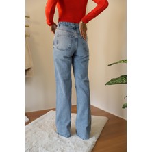 Derya Butik Wide Leg Blue Jean