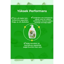 Just Green Organic Bitkisel Sıvı El Sabunu, Aloe Vera Özlü - %100 Doğal Temizlik, 400 Ml.