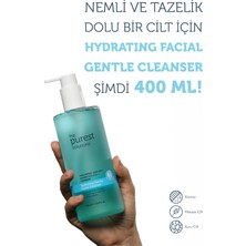 The Purest Solutions Kuru ve Karma Ciltler Için Nemlendirici ve Bariyer Onarıcı Hyalüronik Asit Yüz Temizleme Jeli 400 ml