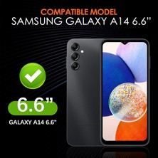 Etiget Samsung Galaxy A14 Gizli Hayalet Temperli Cam Ekran Koruyucu 2 Adet