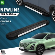 S-Dizayn Chery Omoda5 NewLine Aluminyum Yan Basamak 183 Cm 2022 Üzeri A+ Kalite