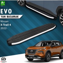 S-Dizayn Nissan X-Trail T33 Evo Aluminyum Yan Basamak 183 Cm 2022 Üzeri A+ Kalite