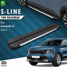 S-Dizayn Kia Sorento 4 S-Line Aluminyum Yan Basamak 183 Cm 2022 Üzeri A+ Kalite