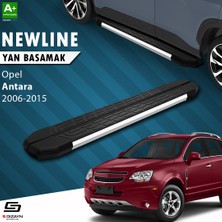 S-Dizayn Opel Antara NewLine Krom Yan Basamak 183 Cm 2006-2015 A+ Kalite