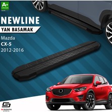 S-Dizayn Mazda CX-5 NewLine Siyah Yan Basamak 183 Cm 2012-2016 A+ Kalite