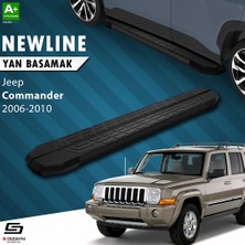 S-Dizayn Jeep Commander NewLine Siyah Yan Basamak 173 Cm 2006-2010 A+ Kalite