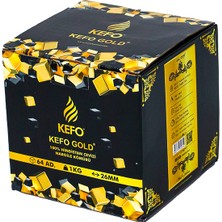 Kefo Gold 26 mm 1 kg Hindistan Cevizi Kömürü