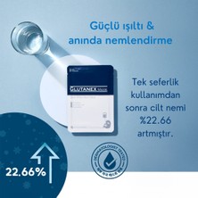 Glutanex Snow White Sheet Beyazlatıcı Kağıt Yüz Makesi 5li