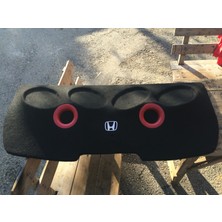 Honda Civic Fd6 2011 4lü Oval Hoparlörlü Arka Polyesterli Pandizot Kabartmalı