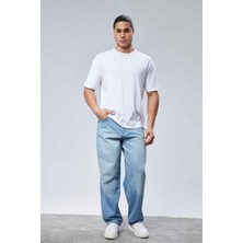 Cedy Denım Erkek Yüksek Bel Baggy Skater Jean