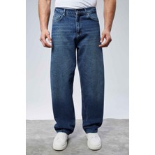 Cedy Denım Erkek Yüksek Bel Baggy Skater Jean