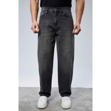 Cedy Denım Erkek Yüksek Bel Baggy Skater Jean