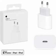 Apple iPhone 11/12/13/14 Pro Max Tüm Serilere Uyumlu Hızlı 20W USB C Adaptör Başlık