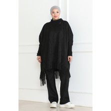 Zen Süet Ikili Takım & Siyah