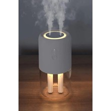 Işıklı Şarjlı Yedek Filtreli Aromaterapi Difüzörü Oda Hava Nemlendirici Air Humidifier 280ML