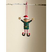 Keçe Elf Yılbaşı Süsü