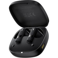 Baseus Bowie E20S True Wireless Kablosuz Kulak Içi Kulaklık Küme Siyah
