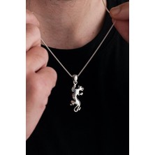 TMT Silver Gümüş Puma Erkek Kolye