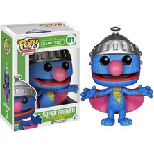 Funko Pop: Tv: Sesame Street - Super Grover Vinyl Figure Protective Case