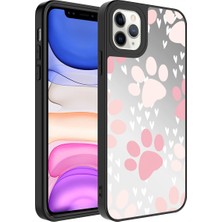 Nova Global Apple iPhone 11 Pro Uyumlu Aynalı Desenli Kamera Korumalı Parlak Mirror Kapak - Pati