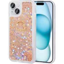 Nova Global Apple iPhone 15 Plus Kılıf Milce Kapak - Gold