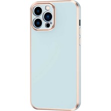 Nova Global Apple iPhone 12 Pro Kılıf Bark Kapak - Mavi Açık