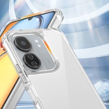 FUJİMAX Xiaomi Poco C65 Kılıf Airbagli Takılabilir Askı Aparatlı Zore Snap Silikon Kapak